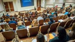 University students in lecture hall